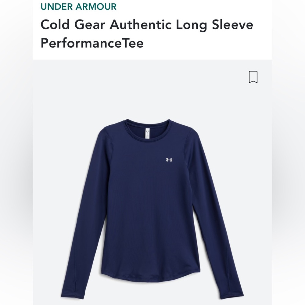 EUC navy under armour cold gear